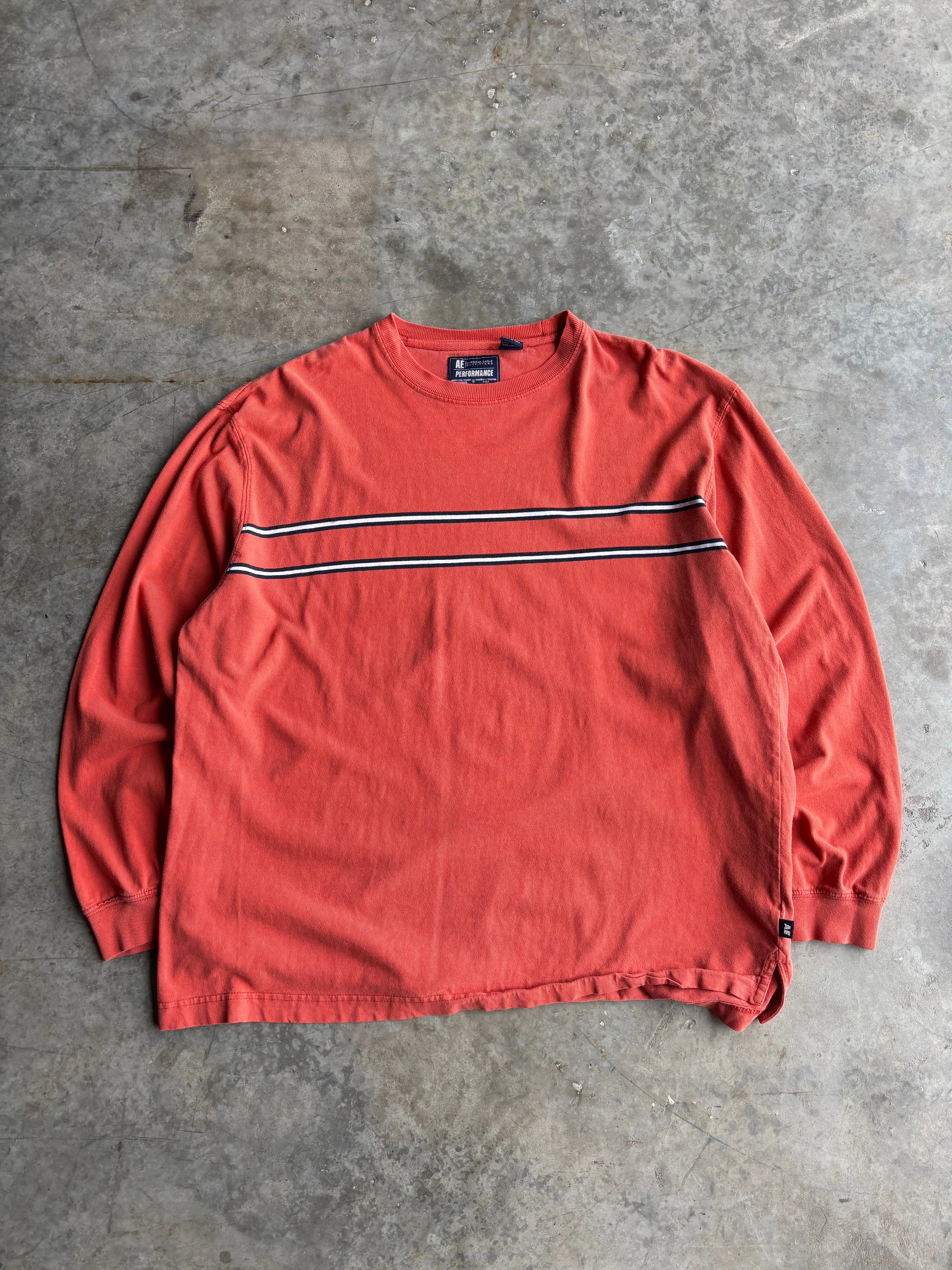 Abercrombie Striped Long Sleeve - XL