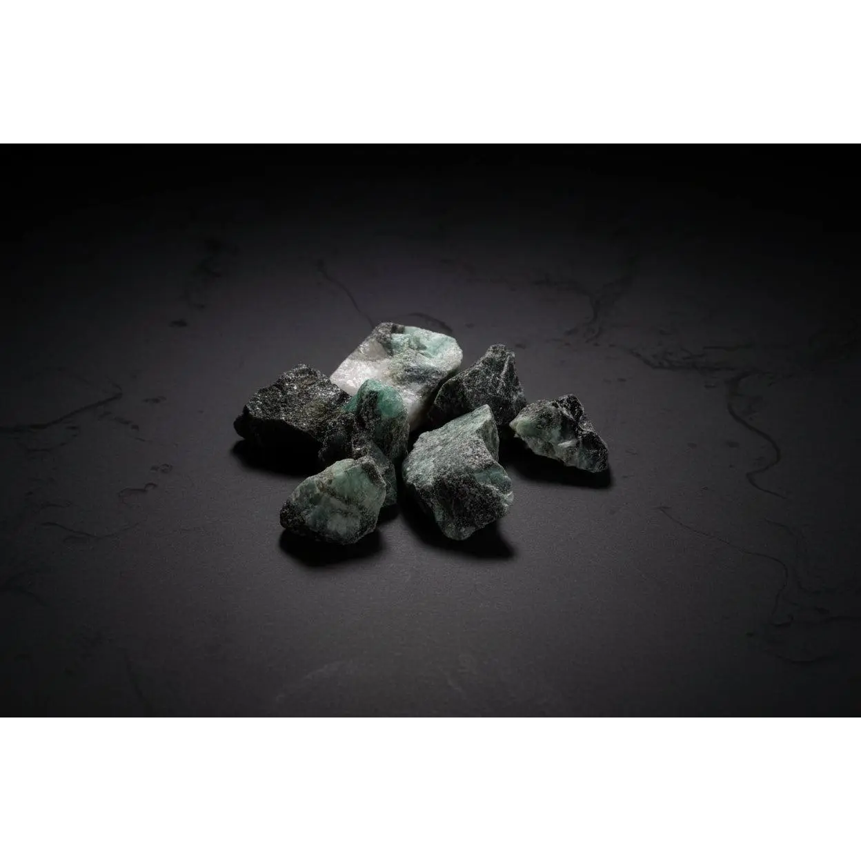 Raw Emerald Stone Decor Home Intuitive