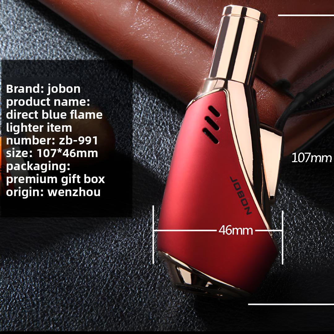 Classic Windproof Gas Lighter, Refillable Metal Igniter, Ideal For Indoor Candle, Fireplace And Outdoor Camping, Grill, BBQ Use, Safe And Portable (No Fuel)