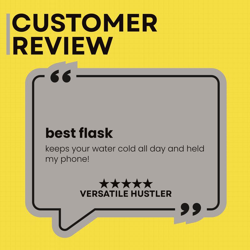 Scosche MagicMount Flask with Adjustable MagSafe Magnetic Lid Double-Wall Vacuum Insulated Water Bottle for iPhone 12 & Later Models Portable Phone Stand & Sippy Straw Food-Grade Stainless Steel Interior Drinkware Scosche MagicMount Flask with Adjustable MagSafe Magnetic Lid Double-Wall Vacuum Insulated Water Bottle for iPhone 12 & Later Models Portable Phone Stand & Sippy Straw Food-Grade Stainless Steel Interior Drinkware