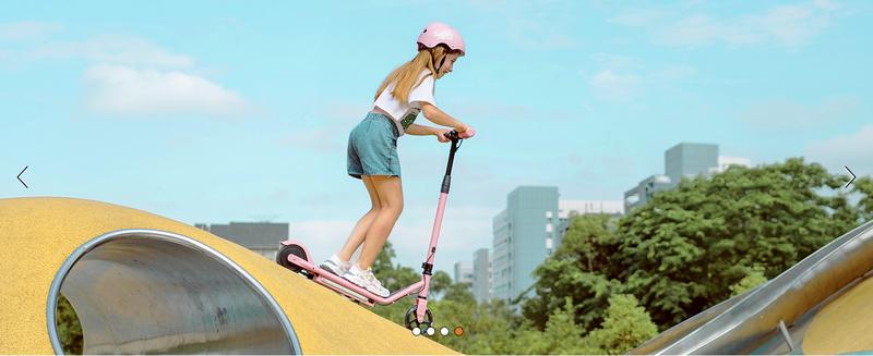 【Christmas Sale】 Electric Scooter for Kids- Aluminum Alloy Frame, 12 Mph & 9 Miles Range , 150W/200W Motor, Lightweight 20 lb, LED Lights & Electronic Brakes, Kids Foldable Electric Scooter for Kids