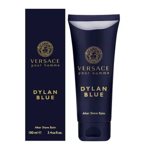 Versace Dylan Blue for Men After Shave Balm, 3.4 Oz