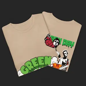 Green Music 2Side Graphics Tee, For Men And WWomen