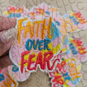Faith Over Fear Hat Patch (1 Patch