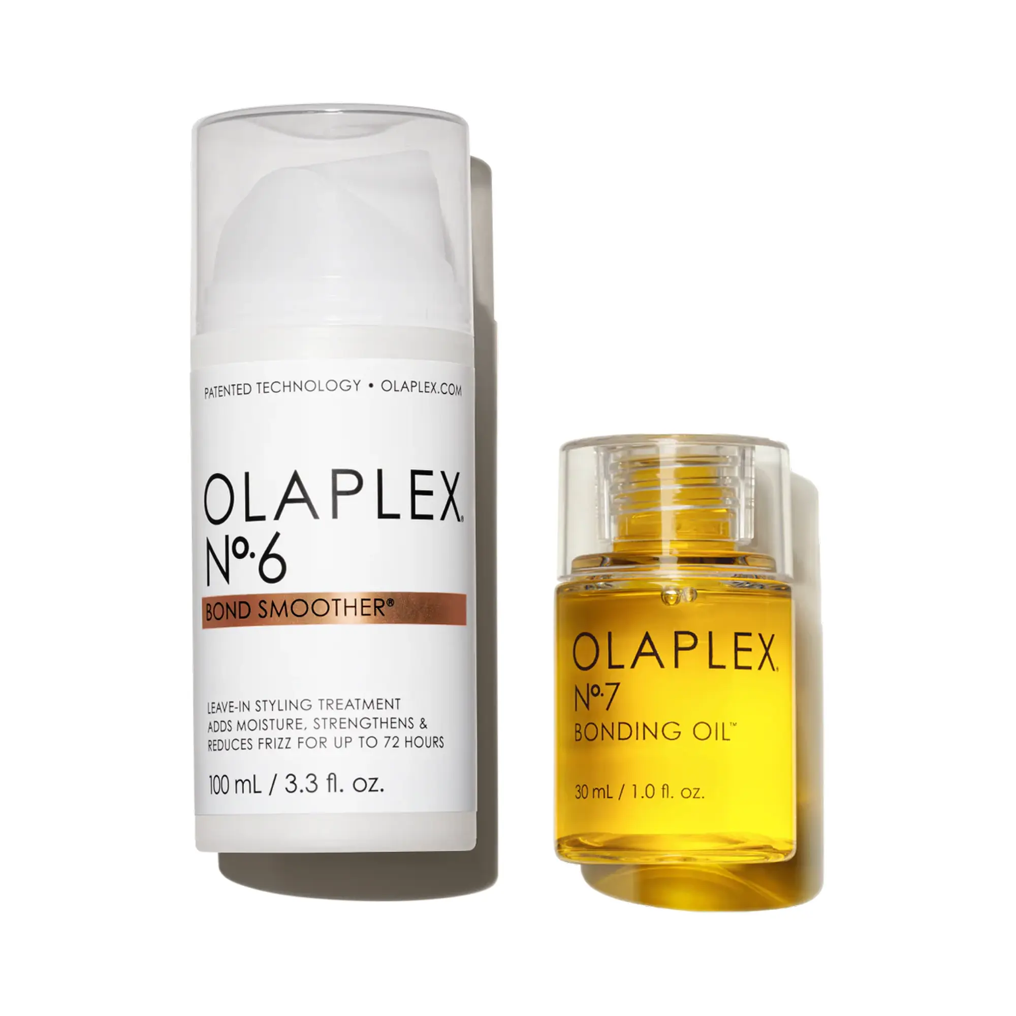Olaplex No.6 Bond Smoother 3.3oz + No.7 Bonding Oil 1oz Duo