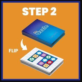 The Uzzle 4.0 - Family Fun Board Game with 100 Unique Puzzles & 4 Difficulty Levels - Ideal for Ages 4+ - Fast-Paced Tabletop Game for 1-4 Players - Enhances Problem-Solving Skills & Cognitive Abilities The Uzzle 4.0 - Family Fun Board Game with 100 Unique Puzzles & 4 Difficulty Levels - Ideal for Ages 4+ - Fast-Paced Tabletop Game for 1-4 Players - Enhances Problem-Solving Skills & Cognitive Abilities