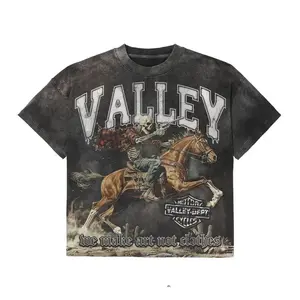 Valley Dept Print Half Sleeve Tee Women Top For Summer Unisex Y2K Style Graphic T-shirts Graphic Tees Streetwear summer outfits men, men gifts sweater designer shirts oversized tshirt men, shirt