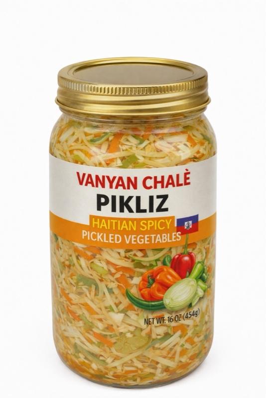 Vanyan Chale pikliz Haitian hot spicy pepper