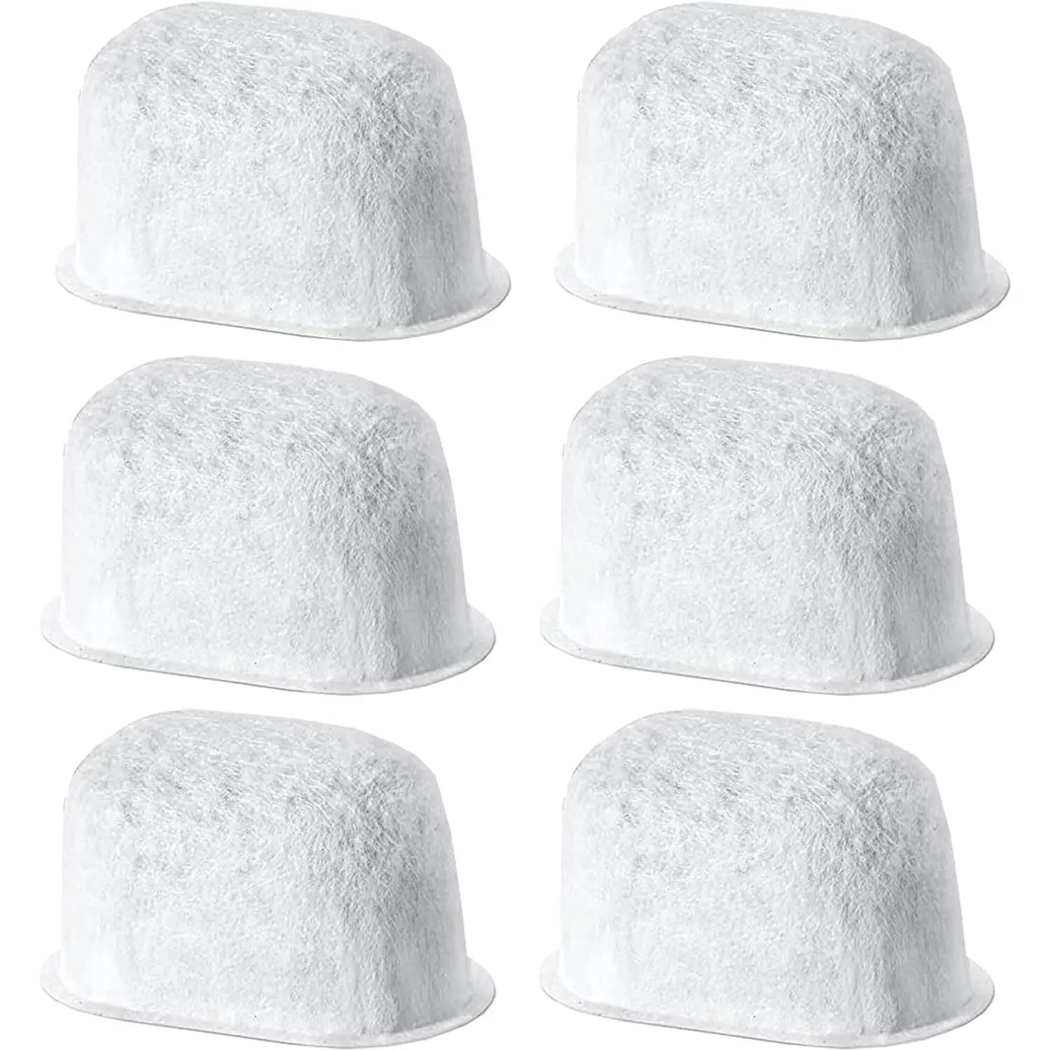 6 Pack of Replacement Breville* Water Filter for Breville* BWF100 BES870 BES810 BES990 BES980 BES920 BES900XL BES870XL BES860XL BES840XL BKC600XL(Activated Charcoal)