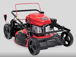 PowerSmart Lawn Mower Gas Powered, 18-Inch 144cc Engine 3-in-1 Walk-Behind Push Lawn Mower, Oil Included,SpringTok (DV8618P)