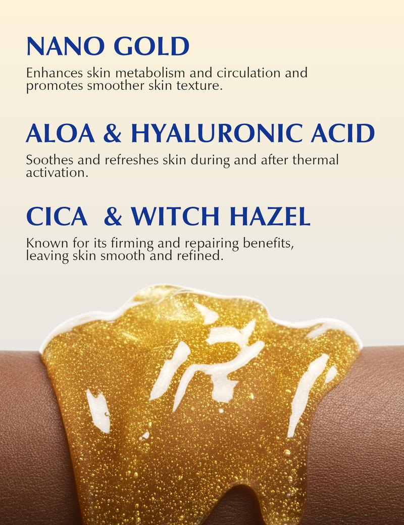 15-Day Fast-Acting Anti Cellulite Sculpting & Tightening Burn Gold Massage Cream | Cryo Thermo Firming Gold Gel for Belly Thigh Butt & Arm Firming Toning Moisturizing Sculpting & Smoothing|Unisex Body Contouring Treatment for Men & Women |200 G