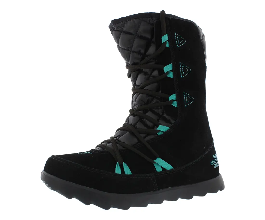 THE NORTH FACE Women's Thermoball Apres Booties - Quilted Insulated Slip-On Outdoor Winter Footwear, Outdoors