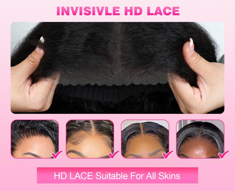 Reshine Water Wave Wear Go Glueless Wigs For Black Women Pre-cut HD Lace  Wigs  Natural Color 180% Density Human Hair Wigs #dealsforyoudays