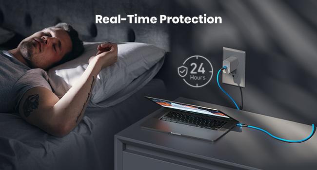 INIU USB C to USB C Cable, 240W [6.6ft 2pack] Fast Charging Cord, PD3.1 Type C to Type C Charger Cable, Braided USB-C Charger for iPhone 17/16/15/15 Pro/15 Plus/16/15 Pro Max Samsung S22 iPad MacBook Pro etc Port Device Electronic Smartphone Protection