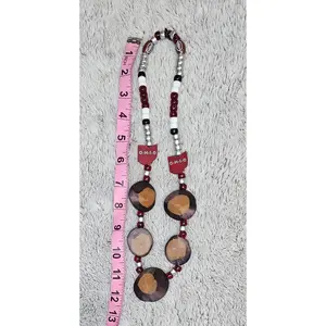 The Redshirt (Kids Buckeye Necklace)