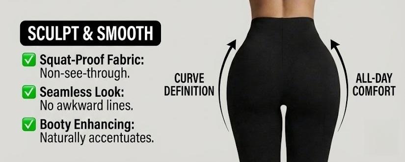 ChicCurve Shapewear Leggings for Women Tummy Control High Waisted Ultra Stretch Comfortable Fit SpringStatements