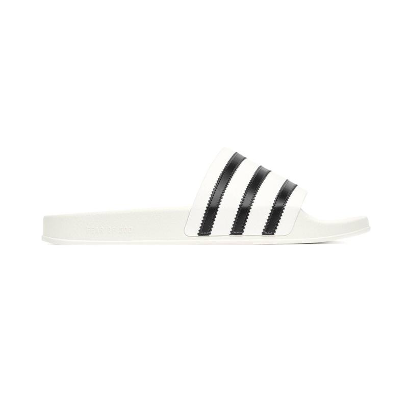 adidas Mens Fear Of God Athletics Adilette Slide Casual Sandals Casual - White