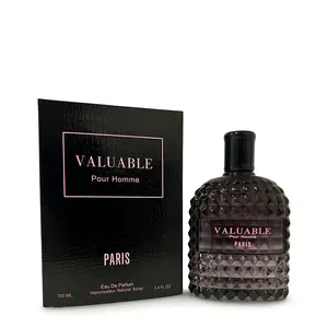 Secret Plus Valuable Pour Homme Paris Eau De Parfum Vaporisateur Natural Spray 3.4 Fl Oz 100ml