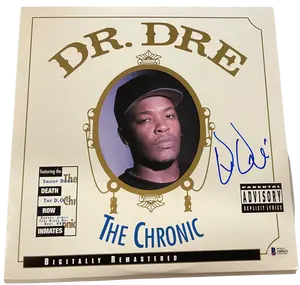 Dr. Dre Authentic Autographed Vinyl Record