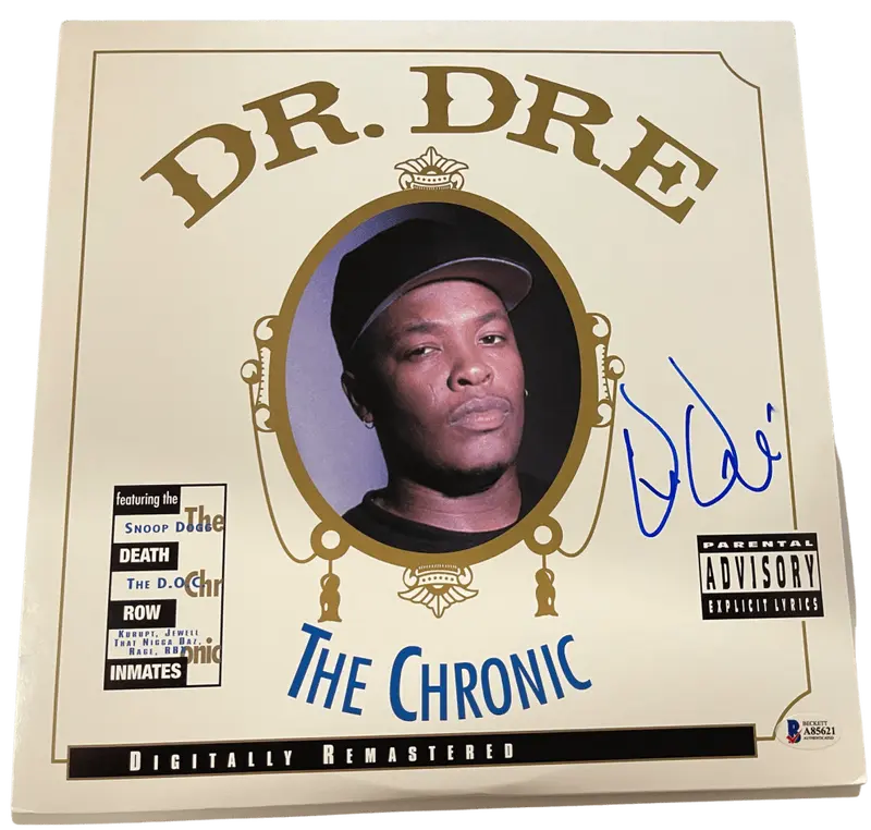Dr. Dre Authentic Autographed Vinyl Record