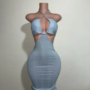 Halter Neck Bodycon Dress