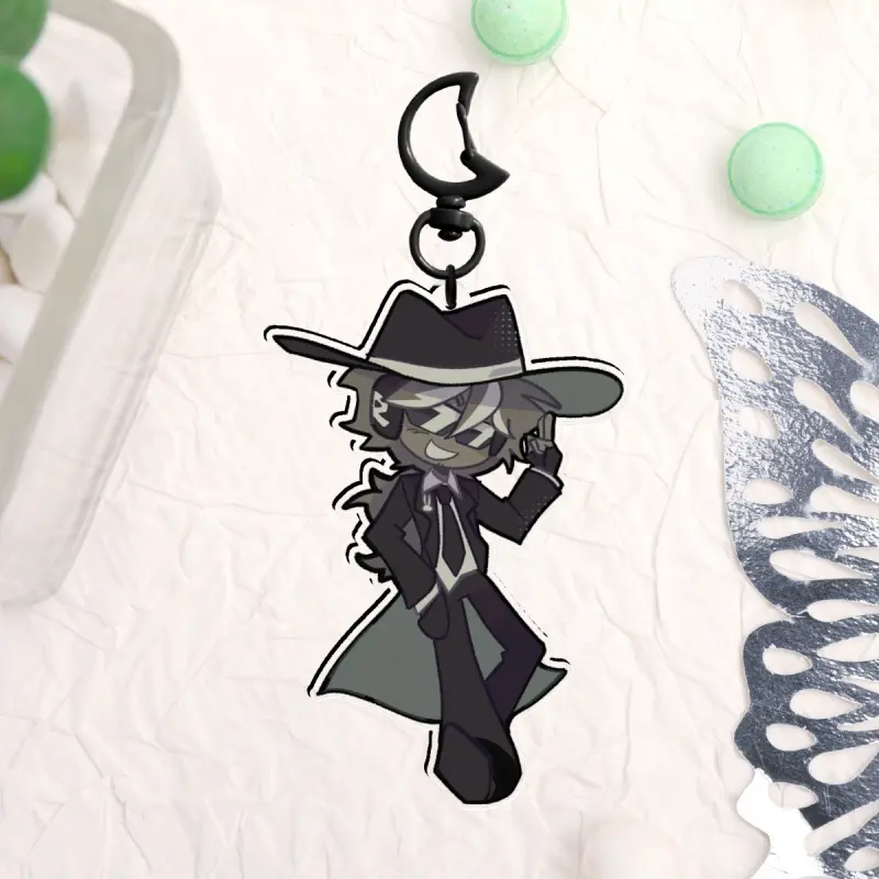 Roblox Forsaken Nyan Elliot and Tac Nayn Chance Tail- keychains