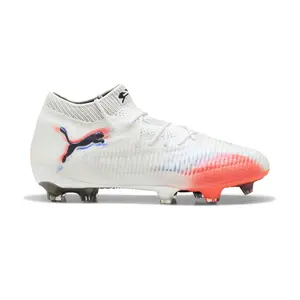 PUMA Womens Future 8 Ultimate Firm Ground Soccer Cleats  - White