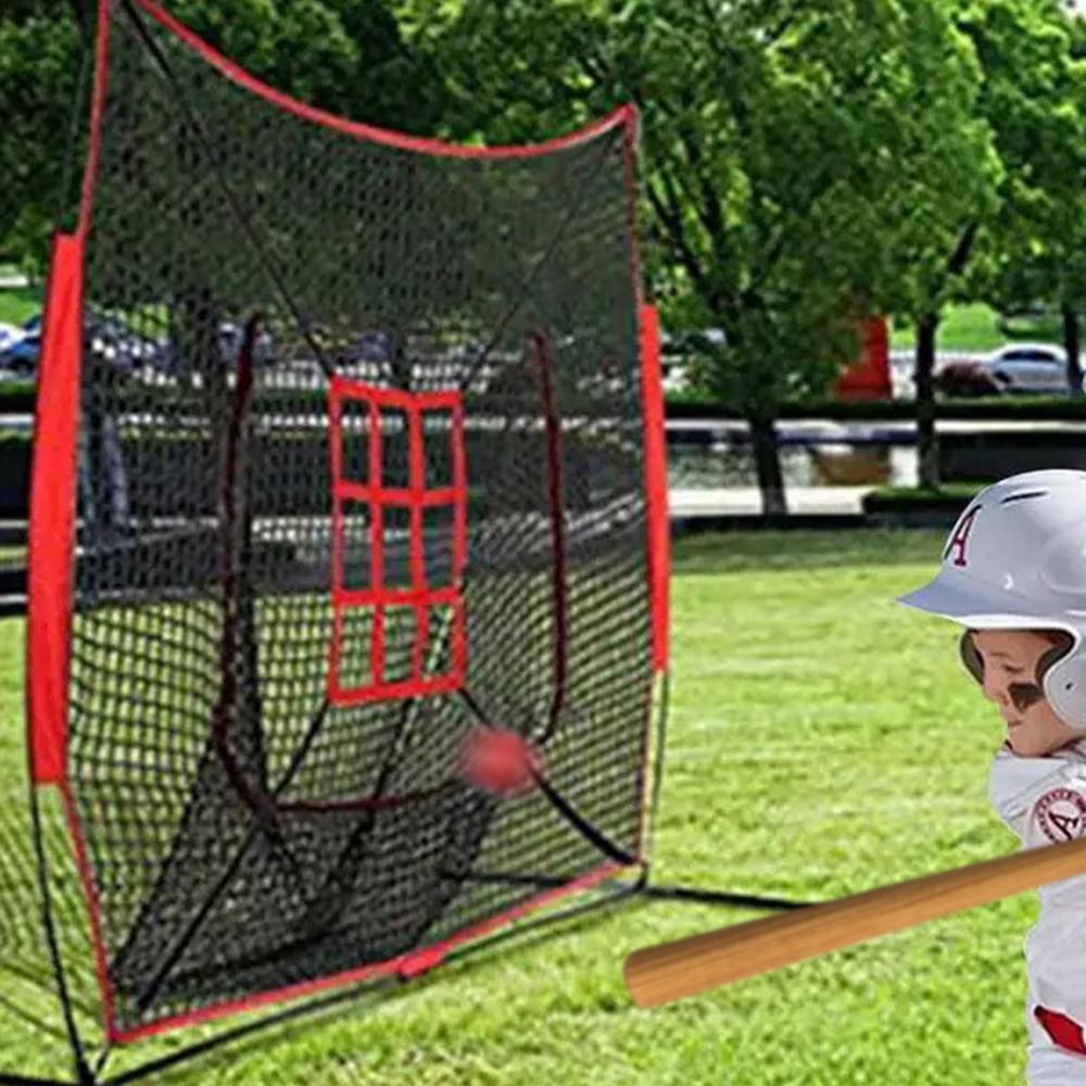 Strike Zone Target Adjustable Baseball Pitching Net Training Aids Practice Accuracy Training Throwing for Baseball Softball Net