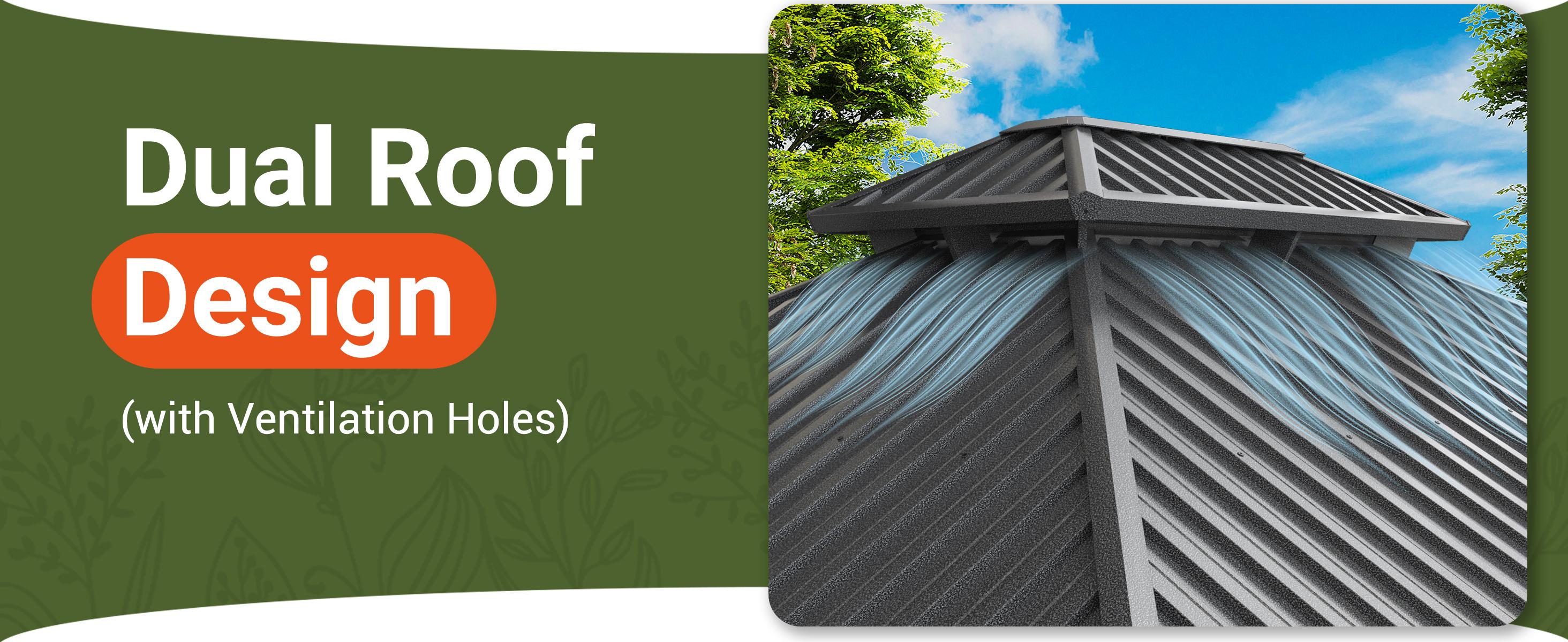 10x12ft Grey Hardtop Gazebo – Heavy-Duty Aluminum Frame with Double Galvanized Steel Roof, Waterproof & UV-Resistant for Patio, Garden & Lawn, Easy Assembly with Pre-Drilled Base, Patio Deck Roof Cover 10x12ft Grey Hardtop Gazebo – Heavy-Duty Aluminum Frame with Double Galvanized Steel Roof, Waterproof & UV-Resistant for Patio, Garden & Lawn, Easy Assembly with Pre-Drilled Base, Patio Deck Roof Cover