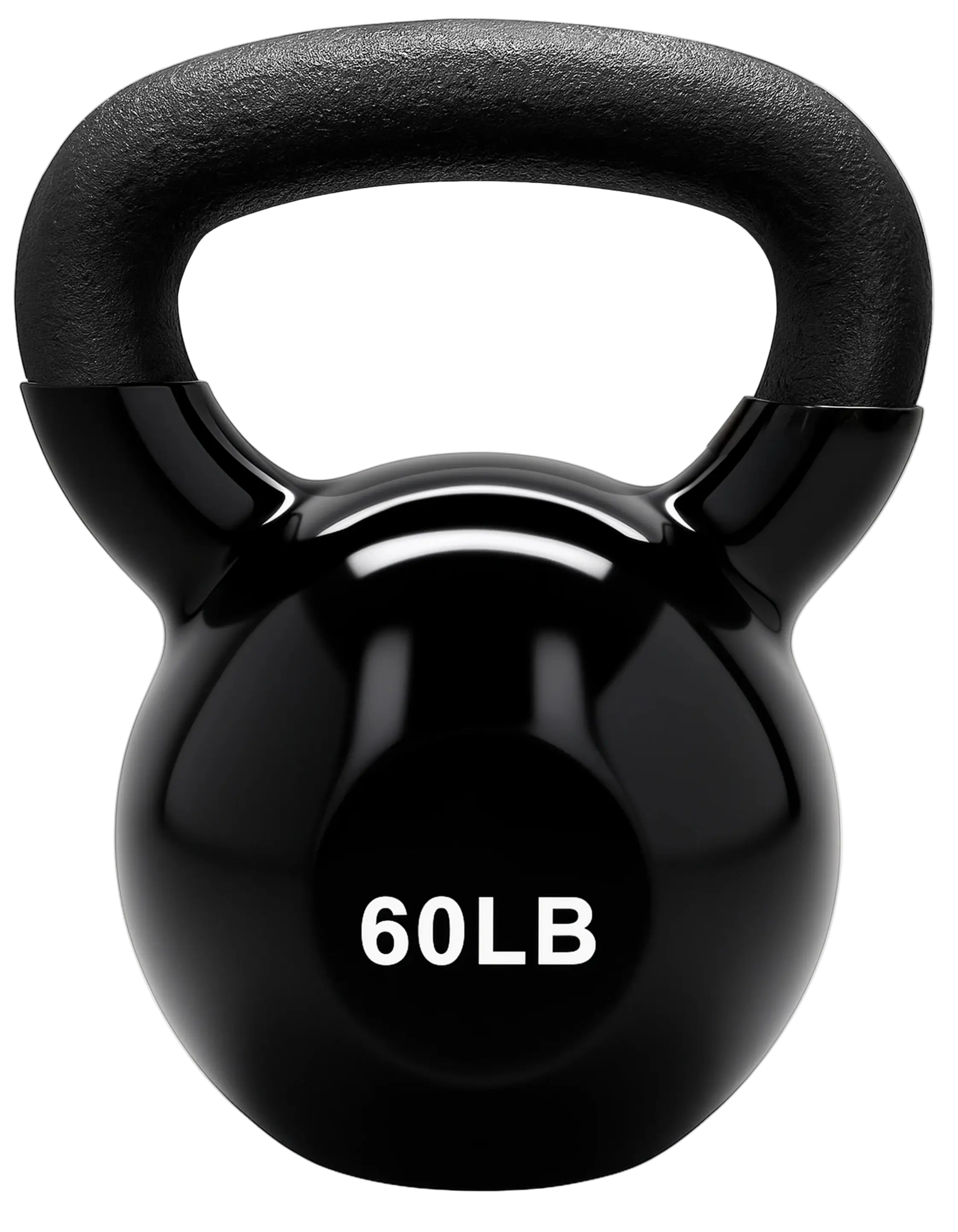 French Fitness Vinyl Kettlebell 60 lbs (New)