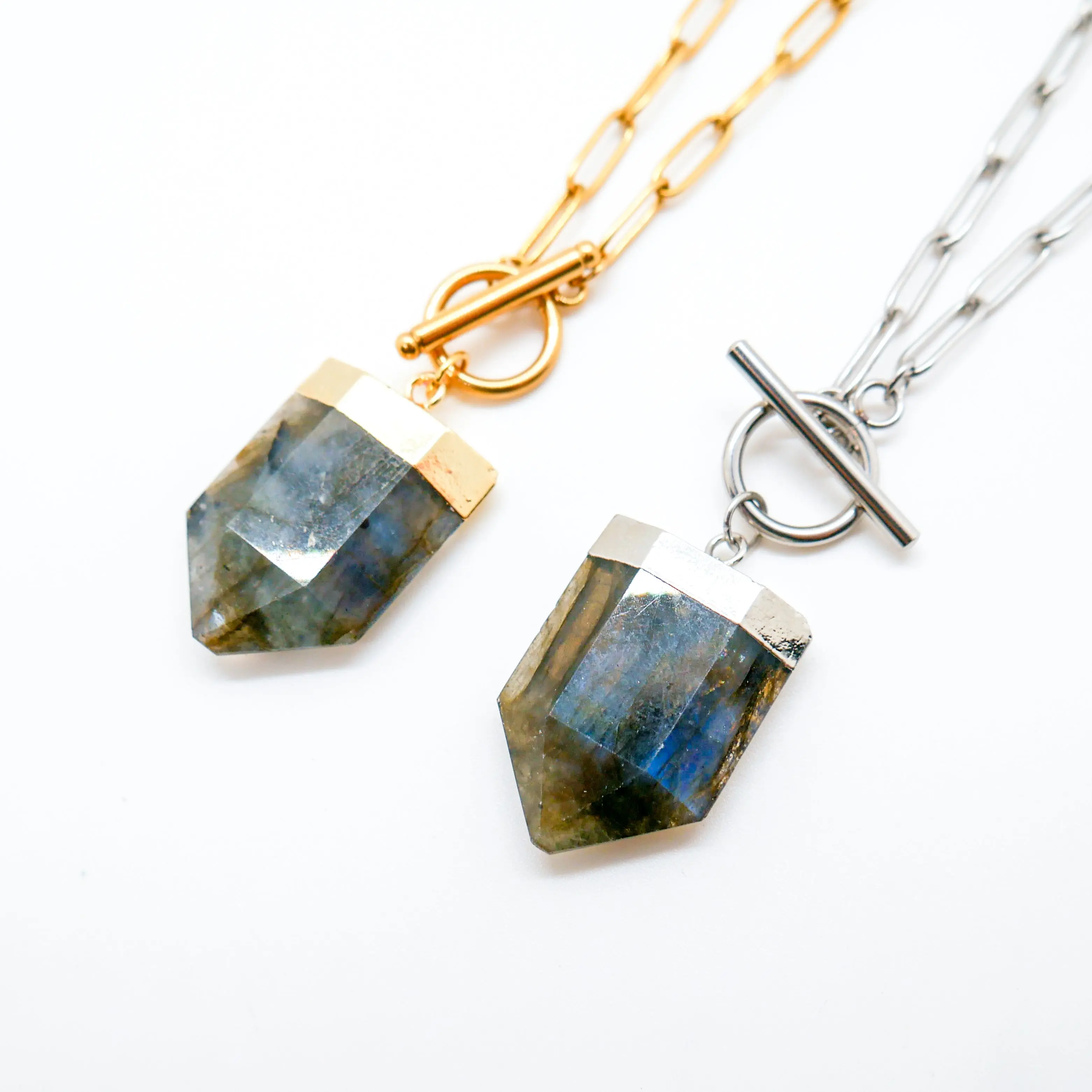 Enchanted Labradorite Necklace and Earring Bundle