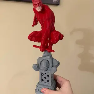 Custom 3D Printed SuperHero Sculpture
