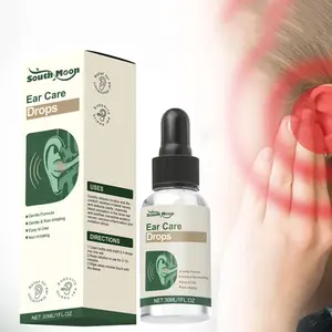 Ear Care Drops Gentle Formula, Natural Ingredients, Relieve Tinnitus by Unblocking Secretions for Daily Ear Hygiene, Easy to Use & Portable for Men & Women