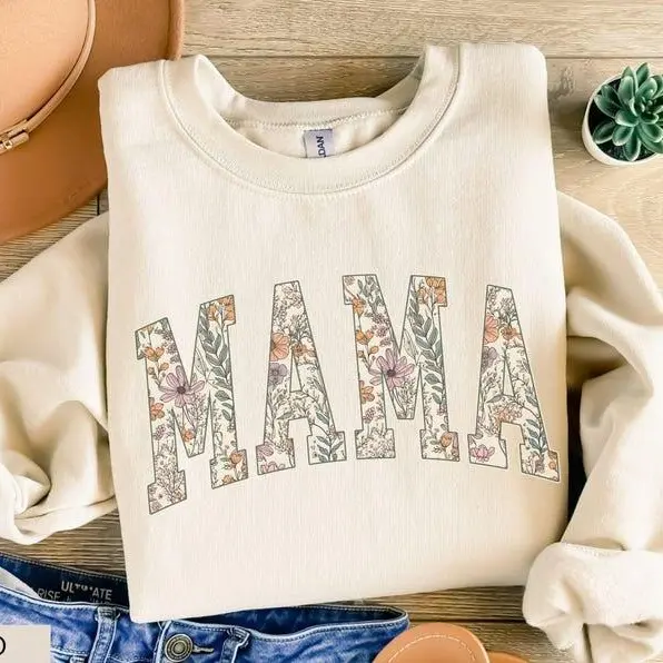 Mama Sweatshirt, Mama Sweater, Floral Mama, Mothers Day Gift, Cute