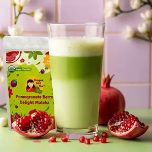 Pomegranate Berry Delight Matcha - Large Size