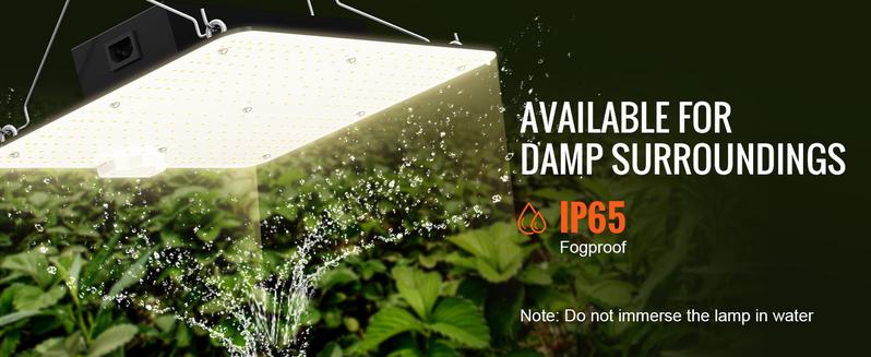 VEVOR LED Grow Light 150/200/300/400W, TikTokShopBlackFriday, 281B+PRO Chips for Indoor Plants Growing, Full Spectrum Dimmable, High Yield Growing Lamp, Daisy Chain Driver, 3x3 ft Grow Tent