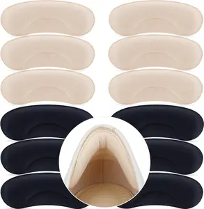6 Pairs Heel Grips Pads for Loose Shoes - Half Size Reducer, Anti-Slip & Blister Prevention for Heels - Fits Heels, Flats, Sneakers, Loafers & Dress Shoes