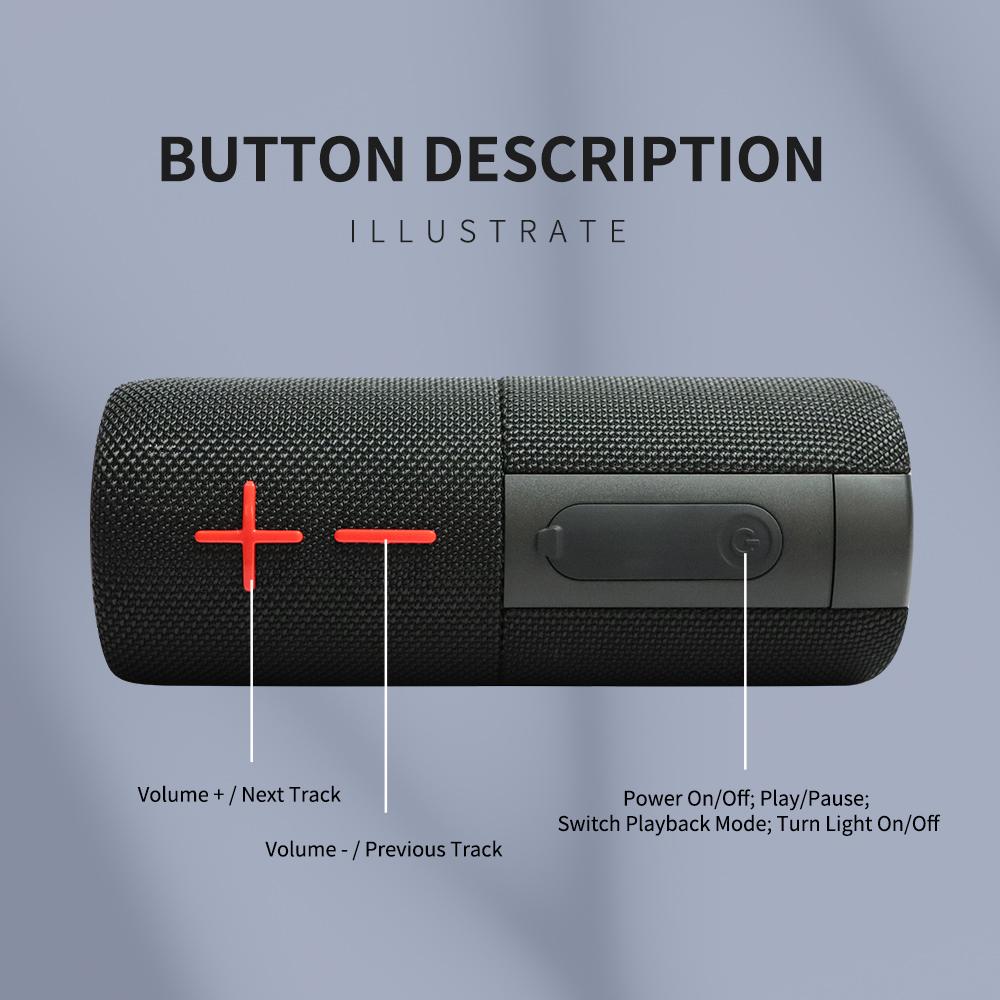 [Magnetic Edition] Portable Bluetooth Speaker with Subwoofer 2-in-1 Bluetooth Speaker Modern Style Bluetooth 5.3 Connection Use it while traveling. A must-have for music lovers who want to catch up on TV dramas. Audio Black