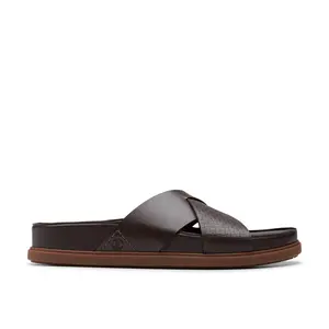 Clarks Mens Torford Cross Flat Sandals Clarks Mens Torford Cross Flat Sandals