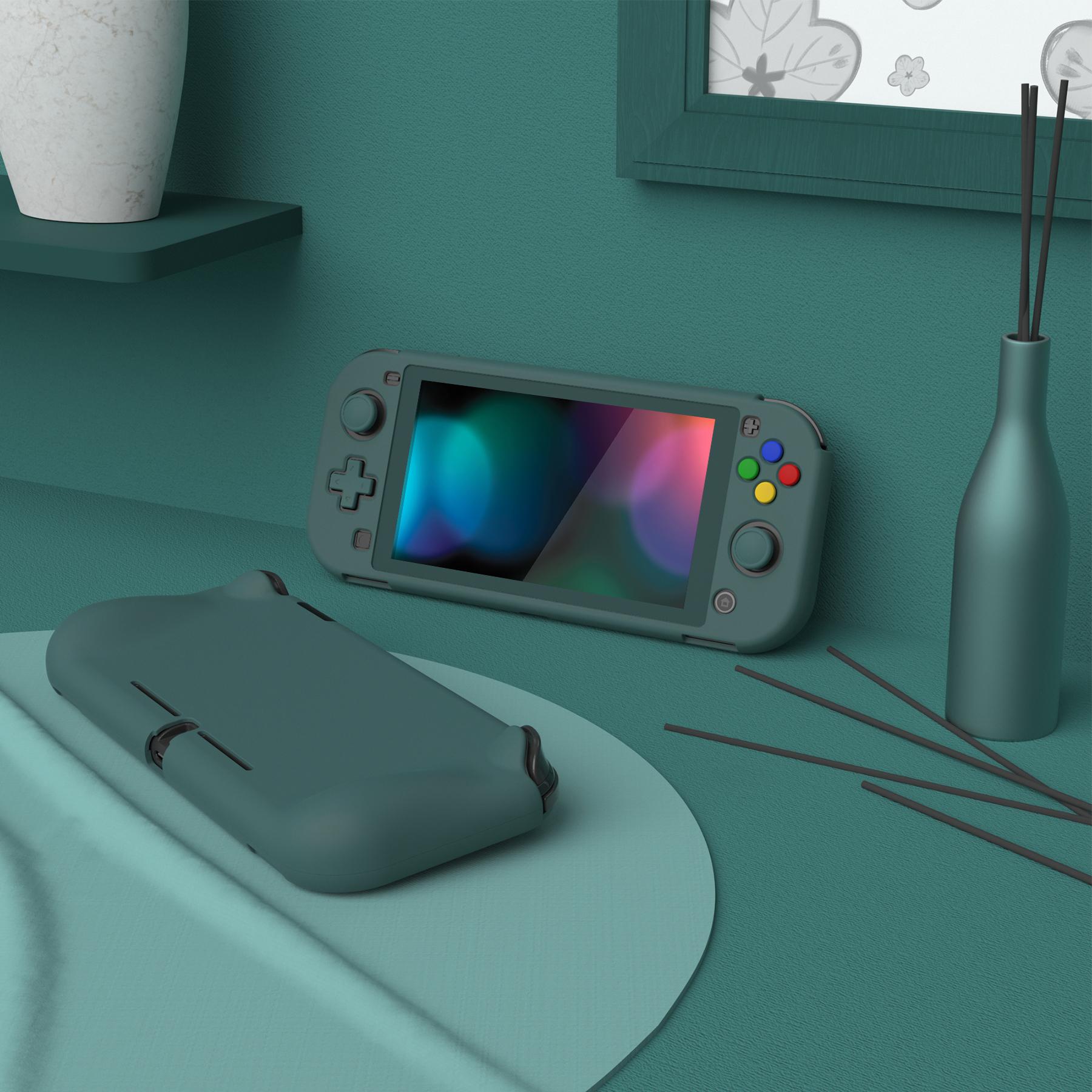 PlayVital ZealProtect Protective Case for Nintendo Switch Lite, Hard Shell Grip Cover for Nintendo Switch Lite with Screen Protector & Thumb Grip Caps & Button Caps - Gaming Accessories PlayVital ZealProtect Protective Case for Nintendo Switch Lite, Hard Shell Grip Cover for Nintendo Switch Lite with Screen Protector & Thumb Grip Caps & Button Caps - Gaming Accessories
