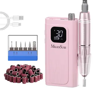 Professional Rechargeable Nail Drill 30000 RPM for Acrylic Nails Gel Polishing Manicure Professional Rechargeable Nail Drill 30000 RPM for Acrylic Nails Gel Polishing Manicure