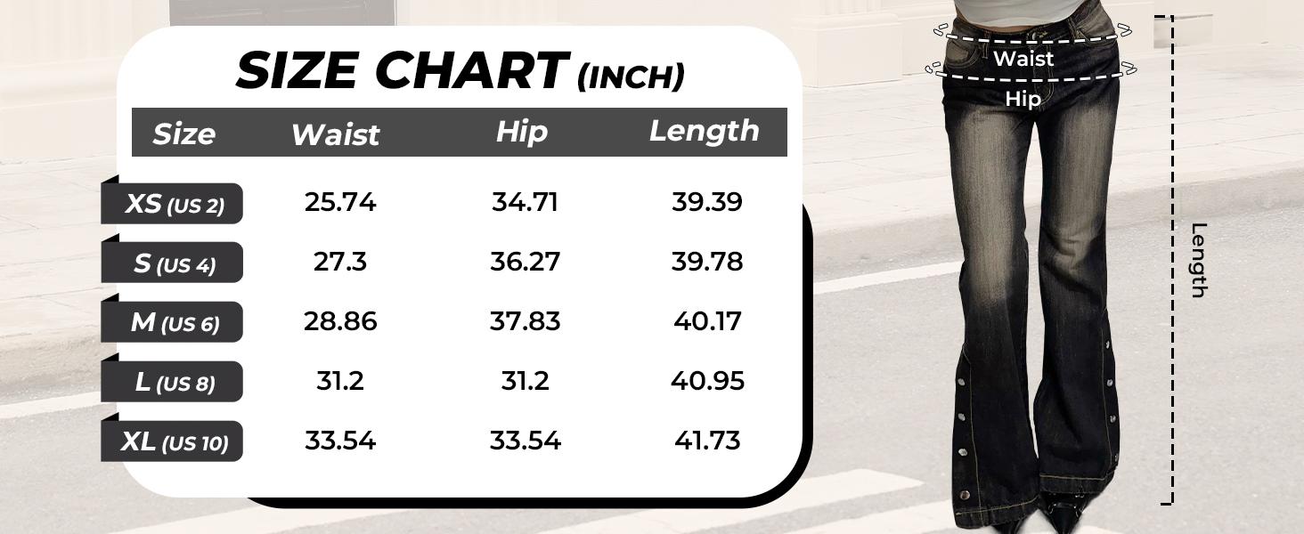 Women Bell Bottom Jeans Stretchy Flare Mid Rise Embroidery Vintage Denim Pants 90s Outfits Y2k Clothes Women Bell Bottom Jeans Stretchy Flare Mid Rise Embroidery Vintage Denim Pants 90s Outfits Y2k Clothes