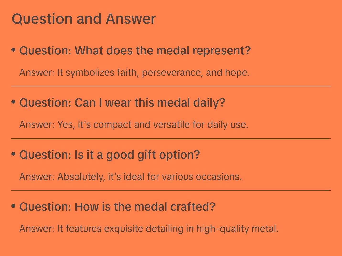 Saint Rita Special Commemorative Medal – A Symbol of Faith &amp; Perseverance