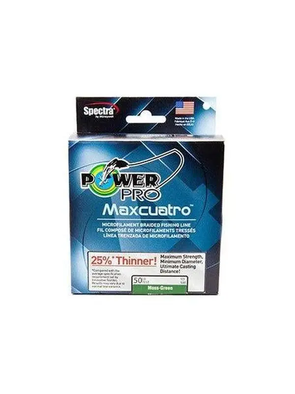 Power Pro Maxcuatro Micro Braided Line 500 Yards