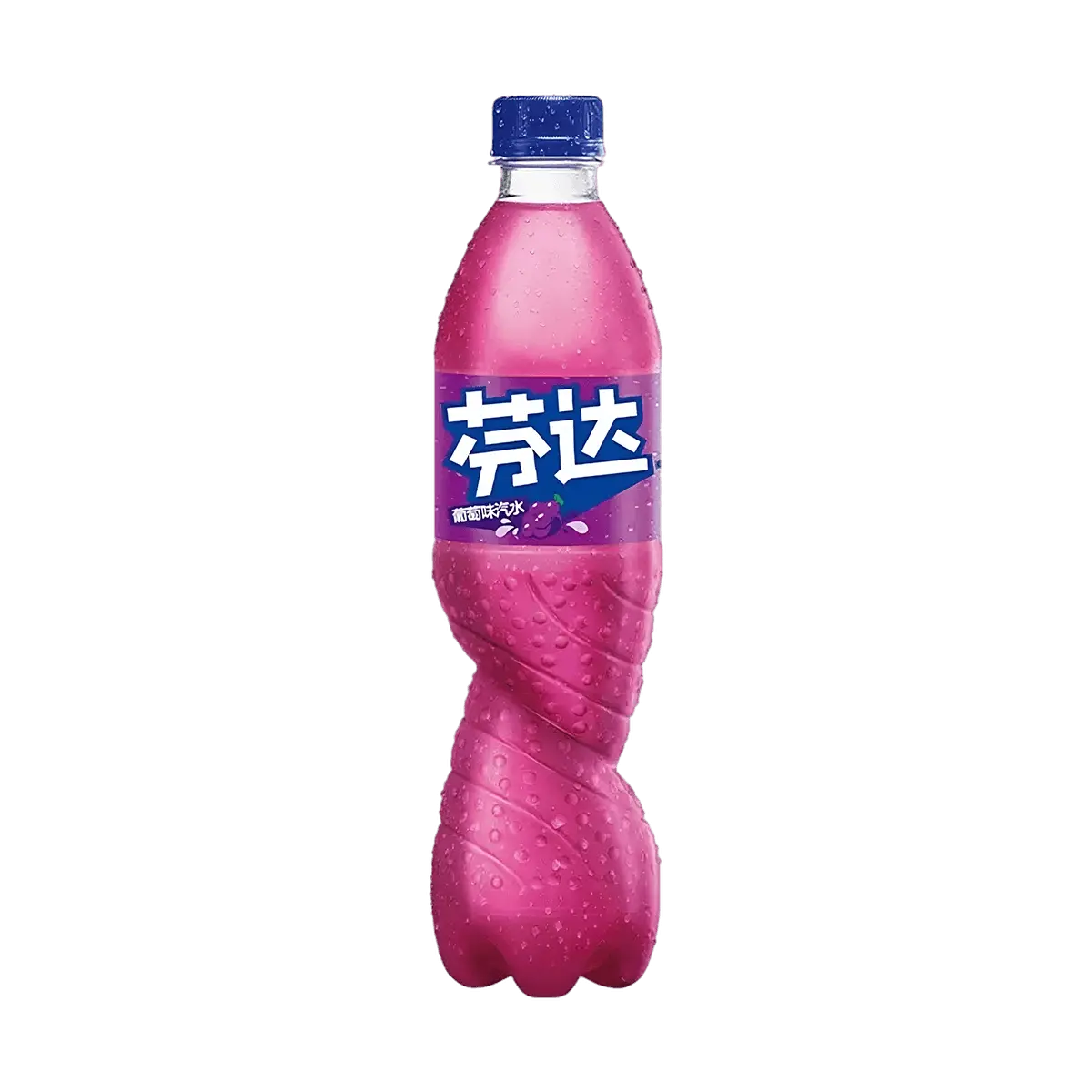 Fanta Grape Soda 500ml - Authentic China Mainland Version, Carbonated Soft Drink