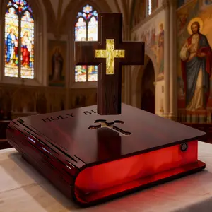 Magnetic Levitation Floating Cross | Christian Religious Home Decor | Faith-Inspired Gift for Believers