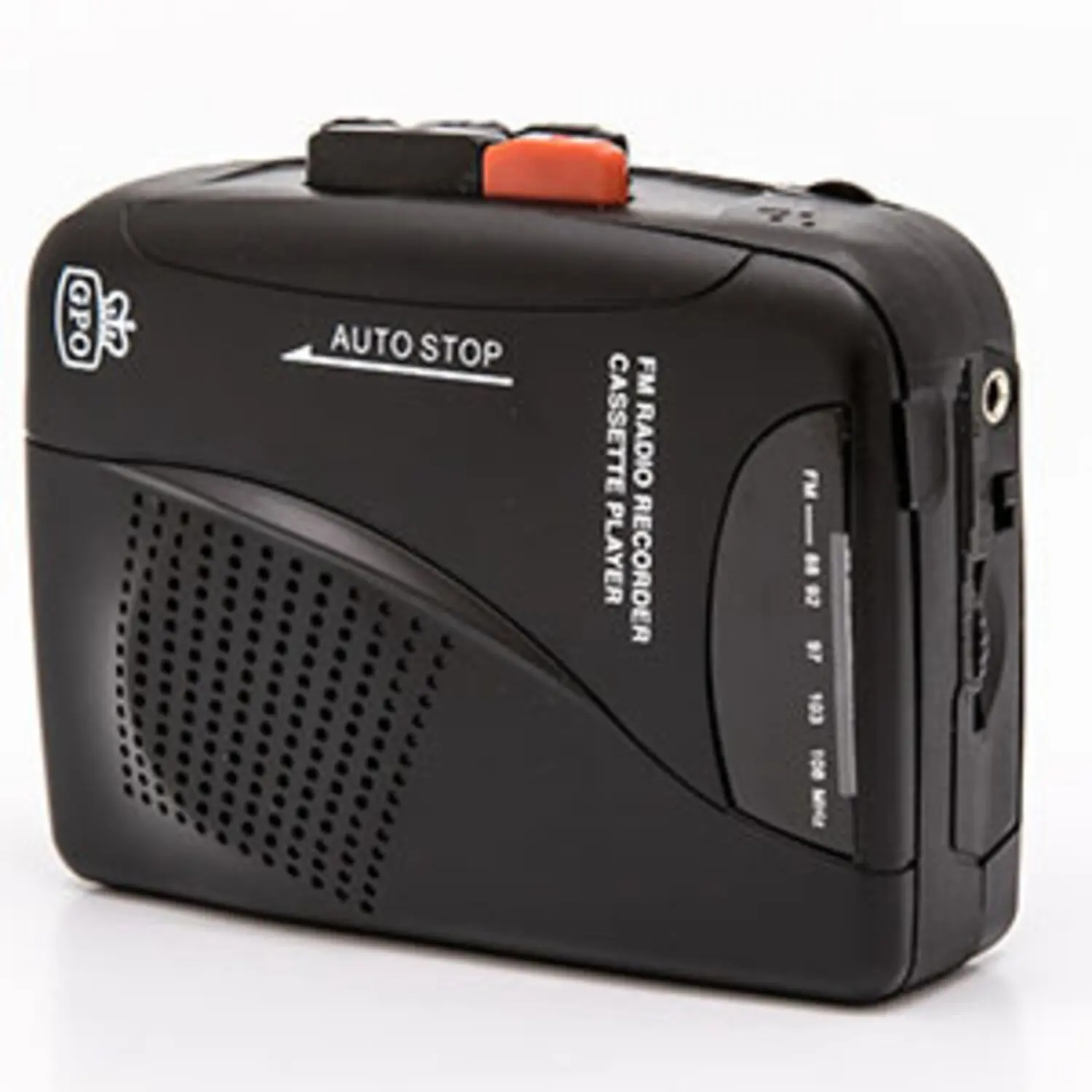 GPO GPOPCP Personal Cassette Player / Radio  [MEDIA PLAYER ACC] Black