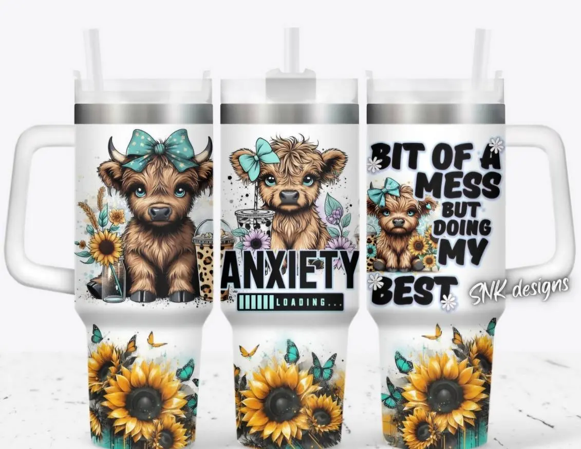 40 oz Stainless Steel Vacuum Flask - Portable Anxiety Loading Tumbler, for Beverage Storage, Reusable Water Bottle, Flasks, Water Bottles