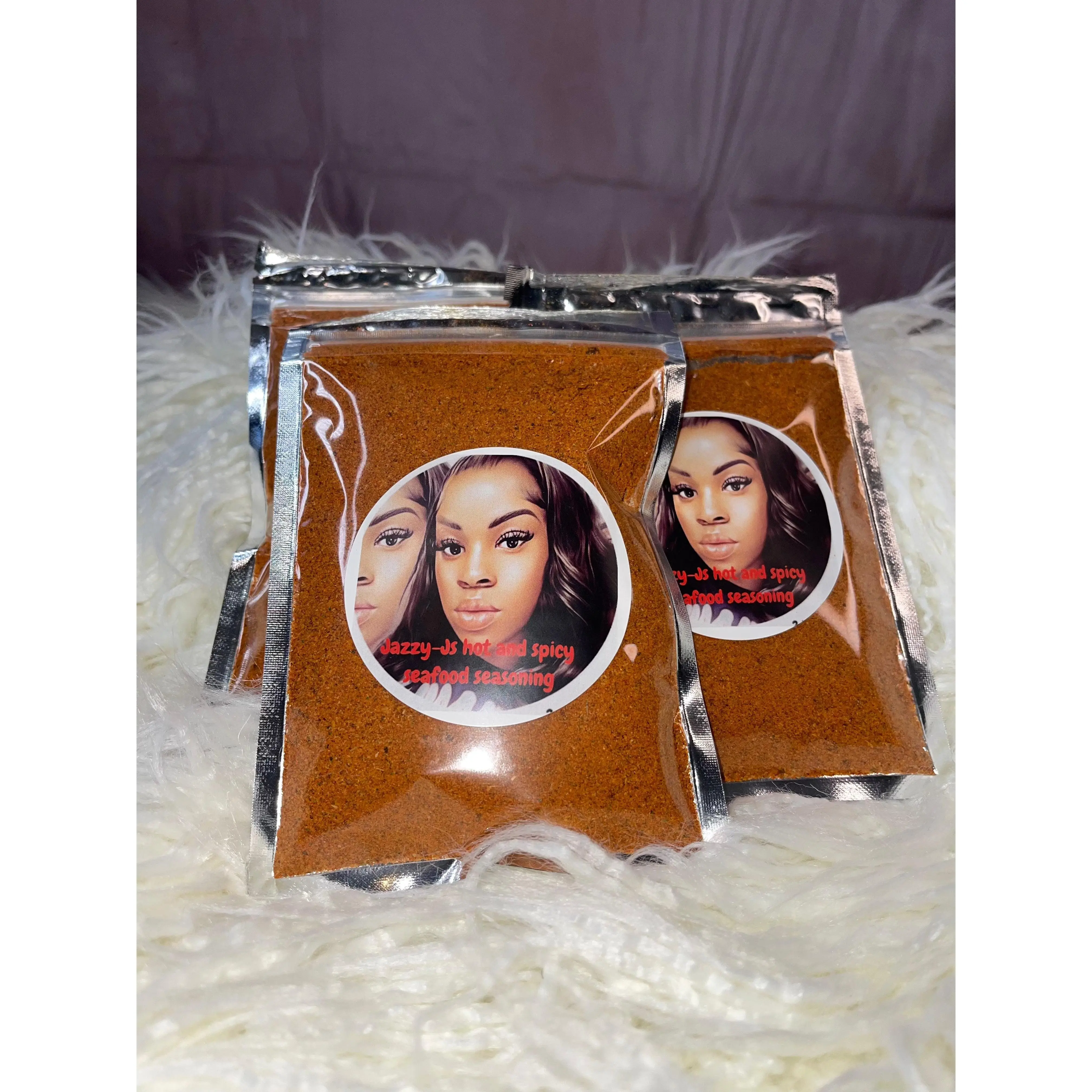 JazzyJ’s spicy seafood seasoning 🥵 1pack