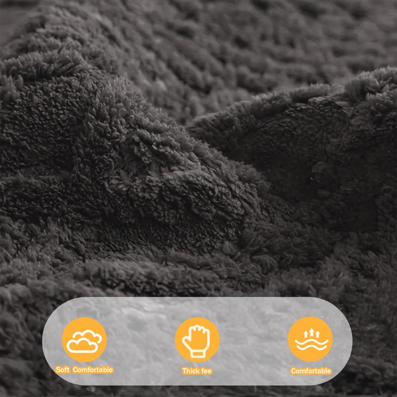 [Gift Choice] 1 Count Sofa Cover for 1-4 Seater NO BACK OR ARMREST Solid Color Jacquard Sofa Protector, Anti-slip Couch Bench Cover, Machine Washable Slipcover, Pet-friendly sofa Towel Mat for Home, Living Room, Dormitory, Hotel, Beige, Gray